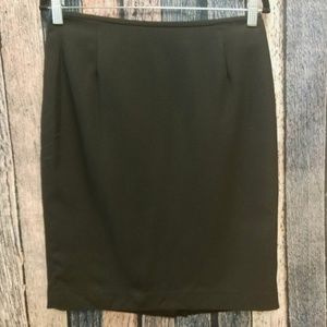 Le Suit Black Pencil Skirt